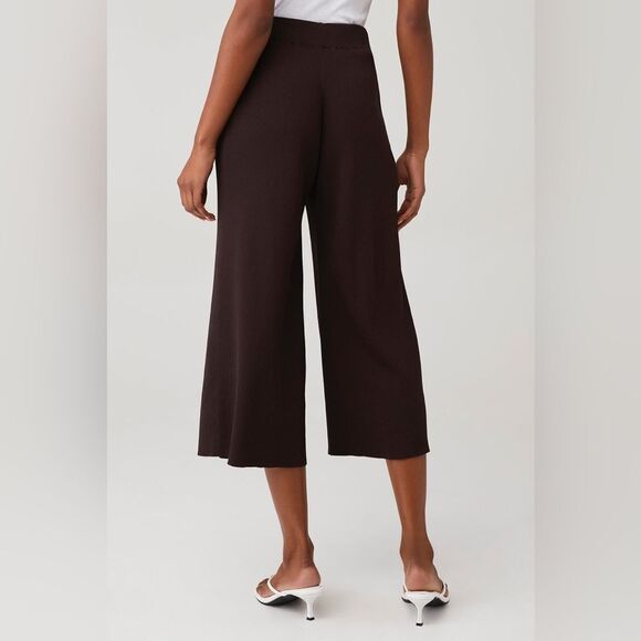 NWT MINKPINK SAMIRA RIB KNIT CULOTTE crop pants size Small - Picture 4 of 12